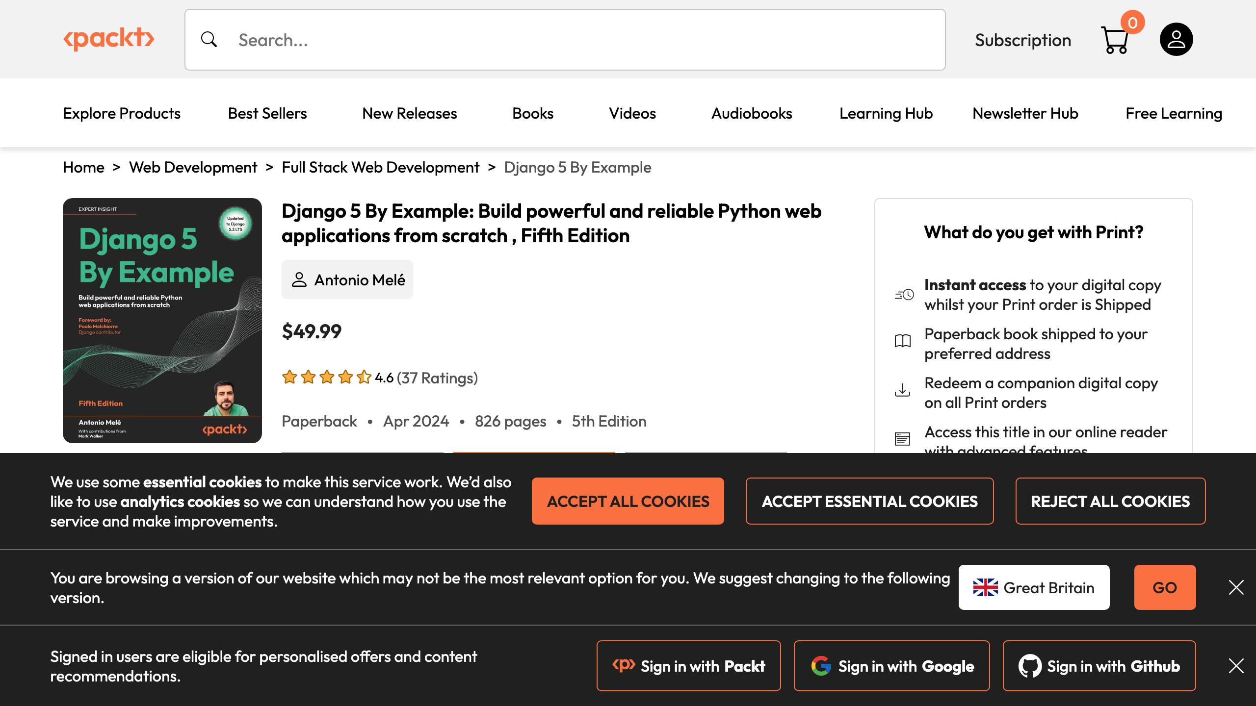 Django 5 By Example sale 2025