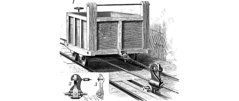An attached trolley, don’t mock it.